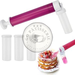 Pistolet Aérographe manuel pour gâteaux