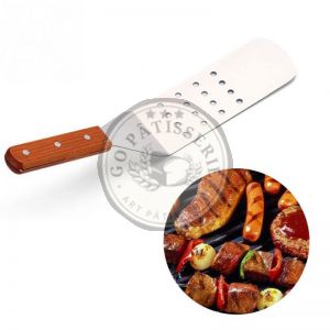 Spatule en acier inoxydable pour barbecue