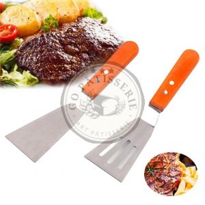 Lot de 2 spatule à Steak