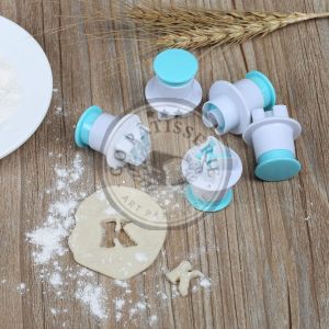 Emporte-pièce lettres et chiffres pour fondant