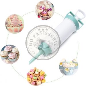 Ensemble de pistolet de décoration de gâteaux et crème