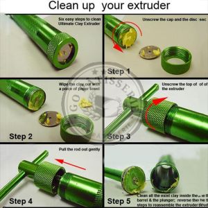 Extrudeuse de pâte à sucre avec 20 embouts
