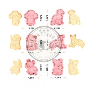 Lot de 4 Emporte-pièce pour Biscuits