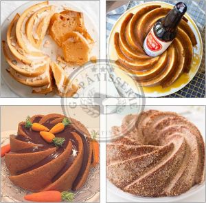Moule en Silicone Forme de Spirale