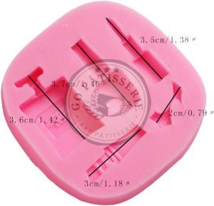 Moule de modelage pâte à sucre en silicone