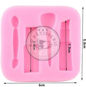 Moule de modelage pâte à sucre en silicone