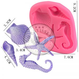 Moule de modelage pâte à sucre en silicone